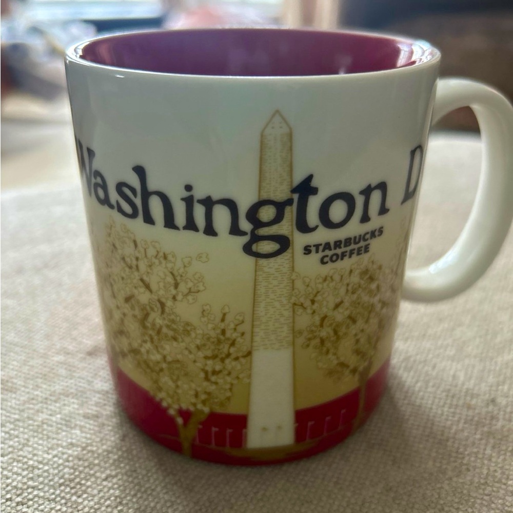 Starbucks Washington DC Capital USA Global Icon Series Mug Cup 16oz RARE 2011